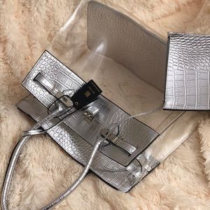 De-Vesi Silver shoulder bag